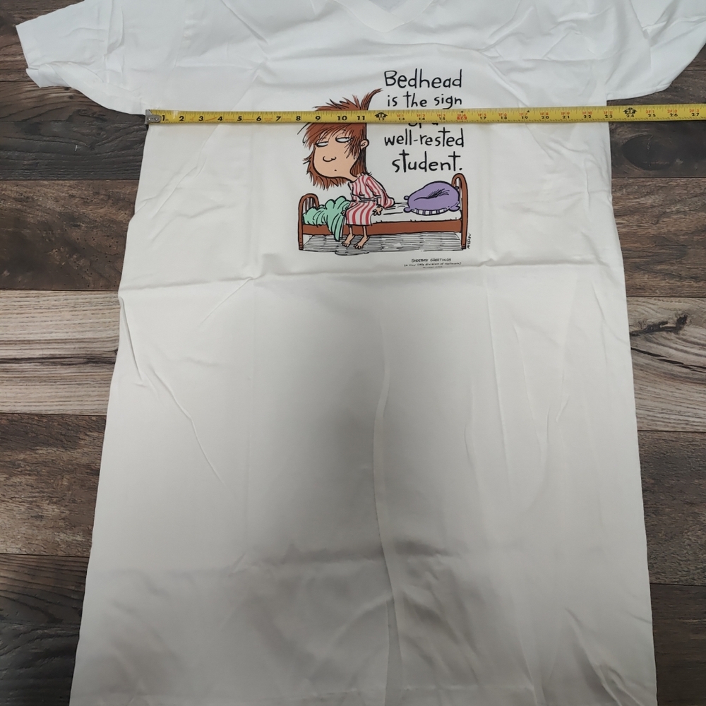Deadstock Hallmark Shoebox Greetings Nightshirt One Size USA - Picture 5 of 12